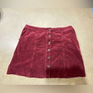 Maurice’s corduroy skirt